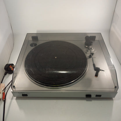 ION Silver USB Turntable Audio TTUSB - 33 / 45RPM Tested & Working Good