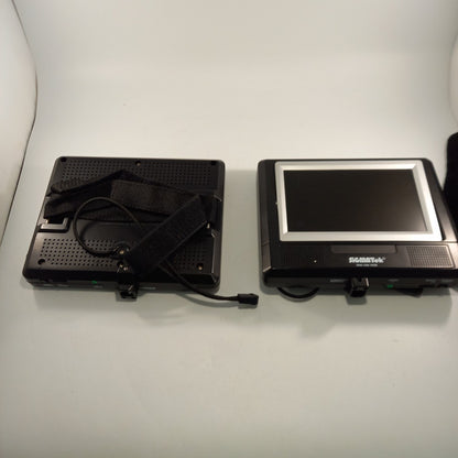 Sigmatek Portable DVD Player with 2 x 7" screens Bag + Remote + Cables Exc