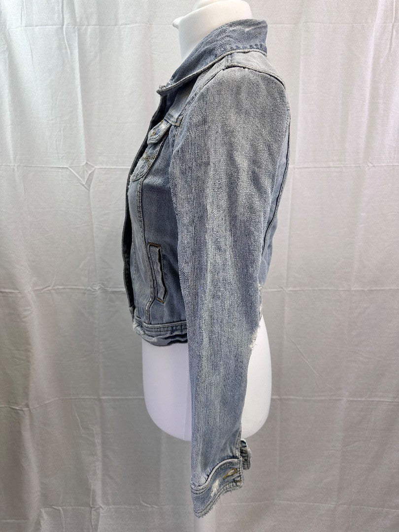 Abercrombie And Fitch Denim Jacket Women Large