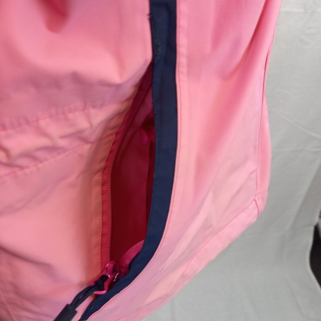 Rydale Kilnsey Jacket Size L Pink with Blue Fleece Detachable Inner Lining Excellent