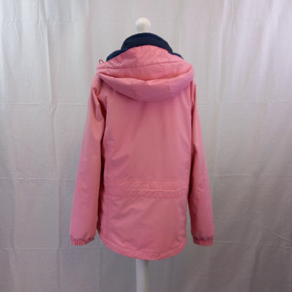 Rydale Kilnsey Jacket Size L Pink with Blue Fleece Detachable Inner Lining Excellent