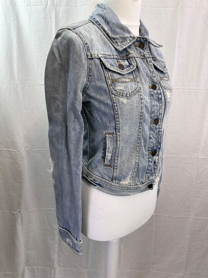 Abercrombie And Fitch Denim Jacket Women Large