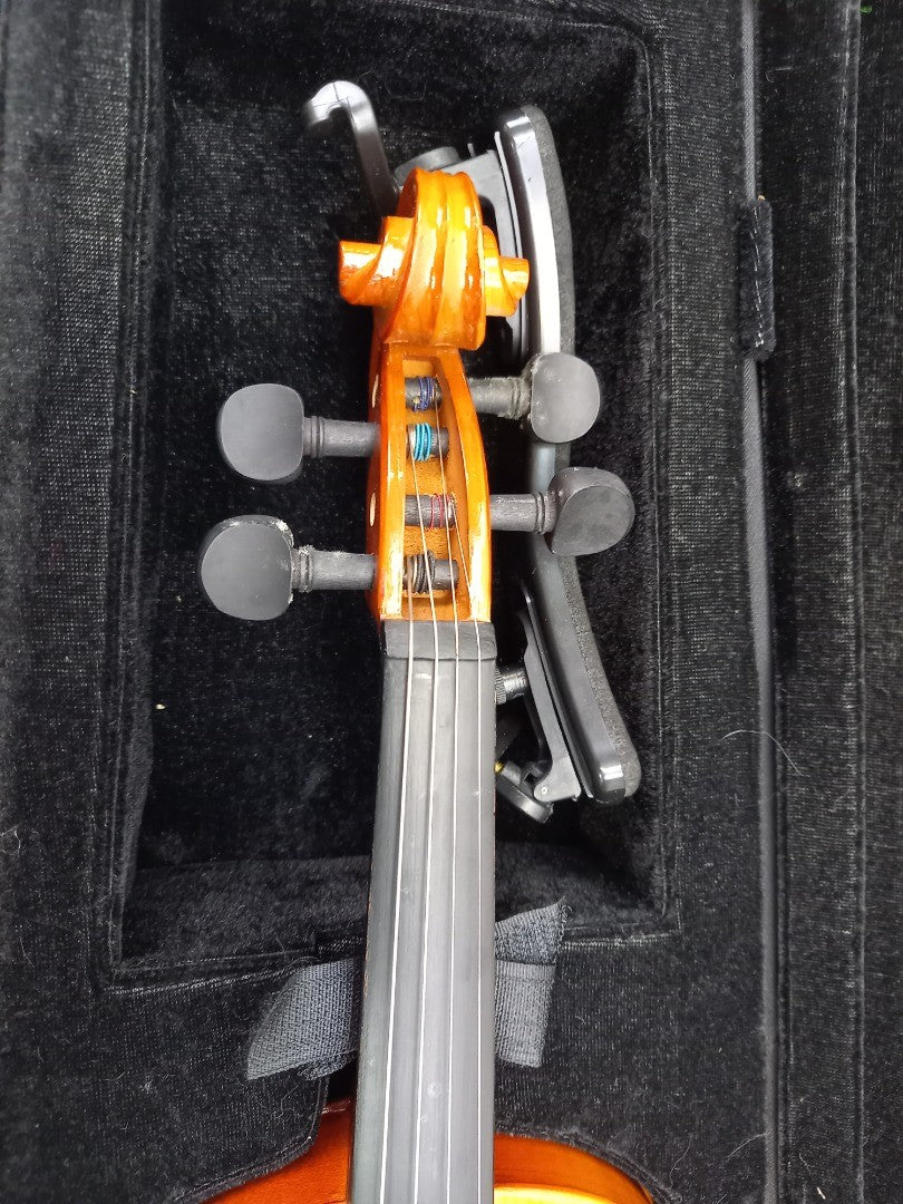 Theodore Student Violin & Case - Beginners 1/2 Size with Bow & Shoulder Rest