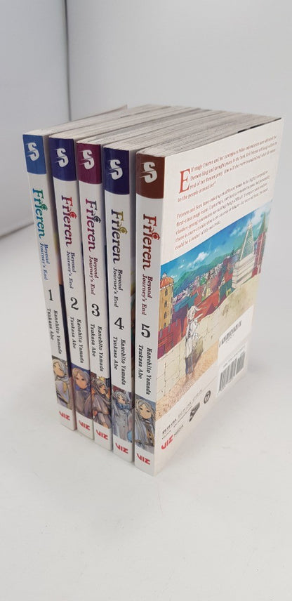 Frieren: Beyond Journeys End Books 1 - 5 Paperback Excellent Condition