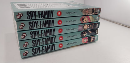 Spy X Family x5 Paperback Books Excellent Condition