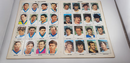 World Cup Soccer Stars Mexico 1970 Football Sticker Book Complete Vintage