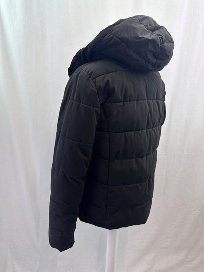 Superdry Altitude Performance Black Puffa Jacket - Size Large