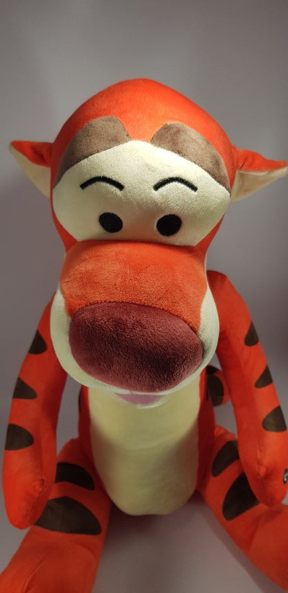 Disney Winnie the Pooh Tigger Soft Toy 20in Tall  Makes Boing Noise Nearly New