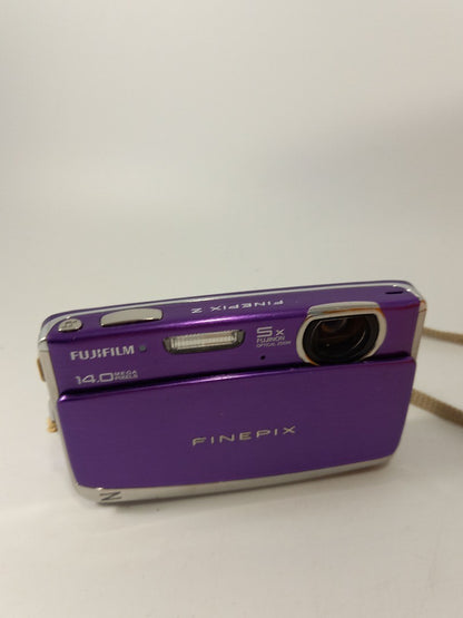 Fujifilm Finepix Z80 Purple Compact Digital Camera 14MP 5x Zoom - Tested/Working