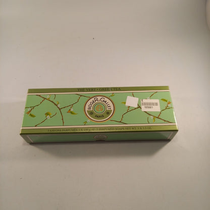 Roger & Gallet Soap Bars x 3 Green Tea The Vert New & Sealed