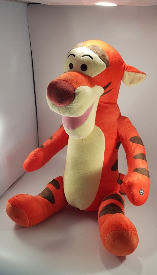 Disney Winnie the Pooh Tigger Soft Toy 20in Tall  Makes Boing Noise Nearly New