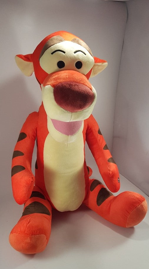 Disney Winnie the Pooh Tigger Soft Toy 20in Tall  Makes Boing Noise Nearly New