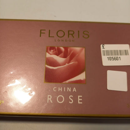 Floris London Rose Soap 3 x Tablets Luxury New & Sealed