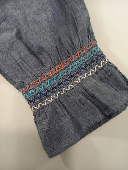 & other stories dress denim blue eur38