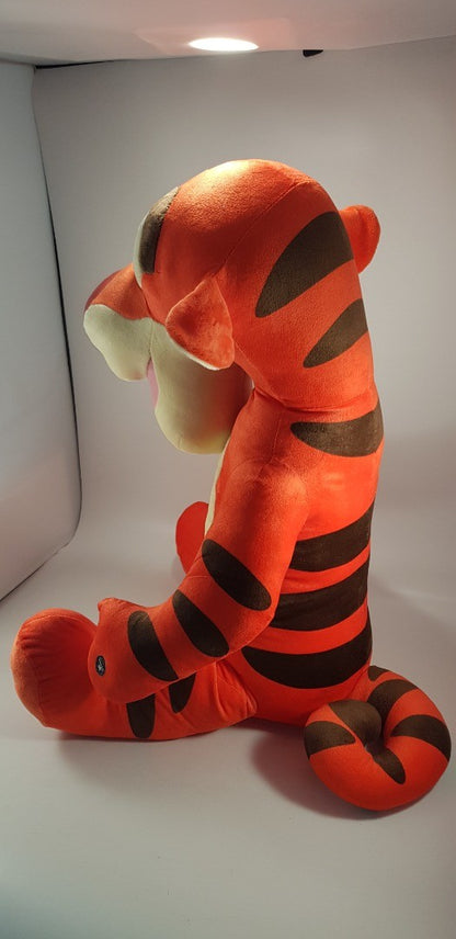 Disney Winnie the Pooh Tigger Soft Toy 20in Tall  Makes Boing Noise Nearly New