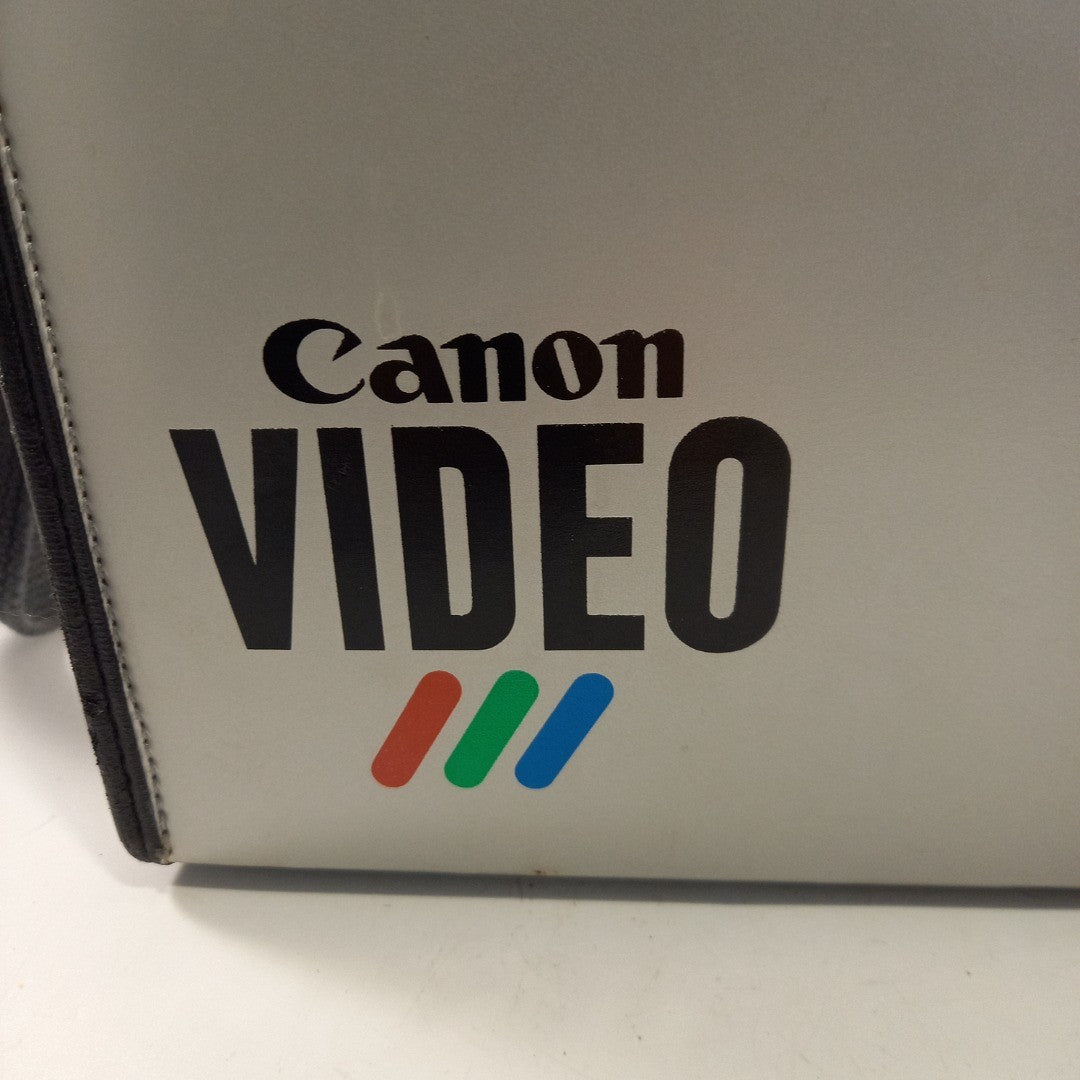 Canon VC-10 Semi Professional Video Camera With Case + Accessories Rare Vintage *Untested*