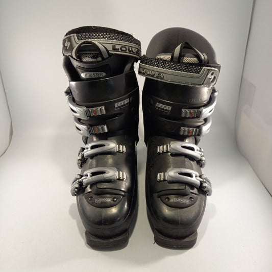 LOWA Thruster Ski Boots Black Womens UK 11 Easy Entry Good Condition