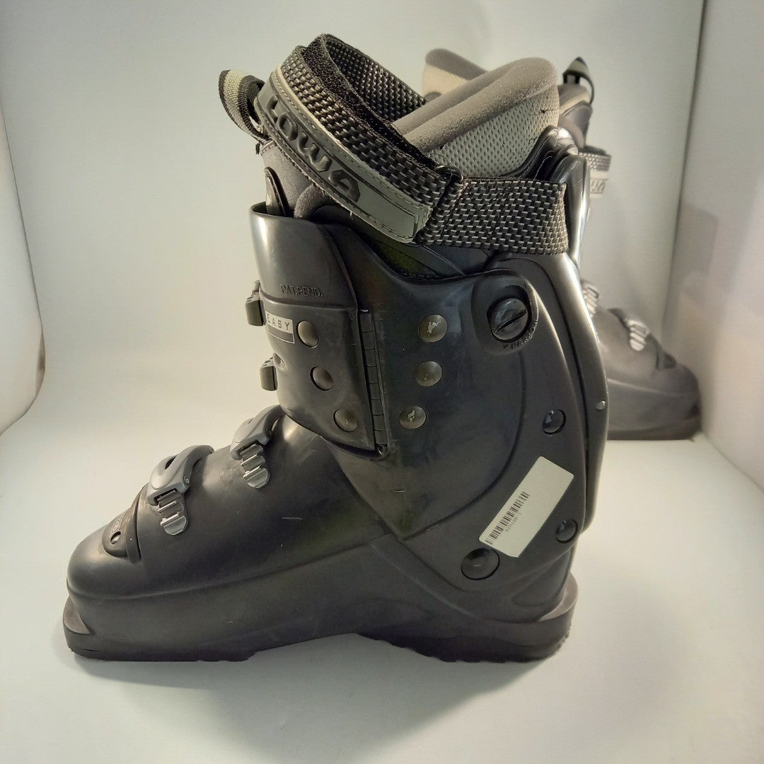 LOWA Thruster Ski Boots Black Womens UK 11 Easy Entry Good Condition