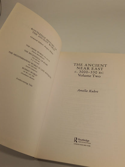 The Ancient near East: c. 3000-330 BC: Vol II by Amelie Kuhrt  (Paperback,1997)