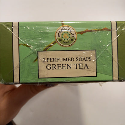 Roger & Gallet Soap Bars x 3 Green Tea The Vert New & Sealed