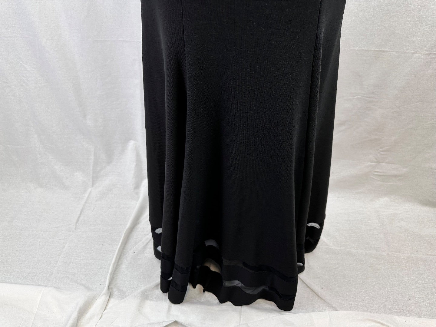 Js Collection Black Dress Maxi EU 38 UK 12 Formal Smart Excellent