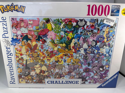 Ravensburger 15166 Pokemon Challenge Jigsaw Puzzle - 1000 Piece - Sealed