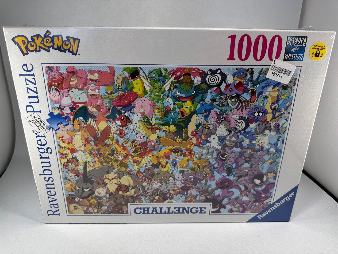 Ravensburger 15166 Pokemon Challenge Jigsaw Puzzle - 1000 Piece - Sealed