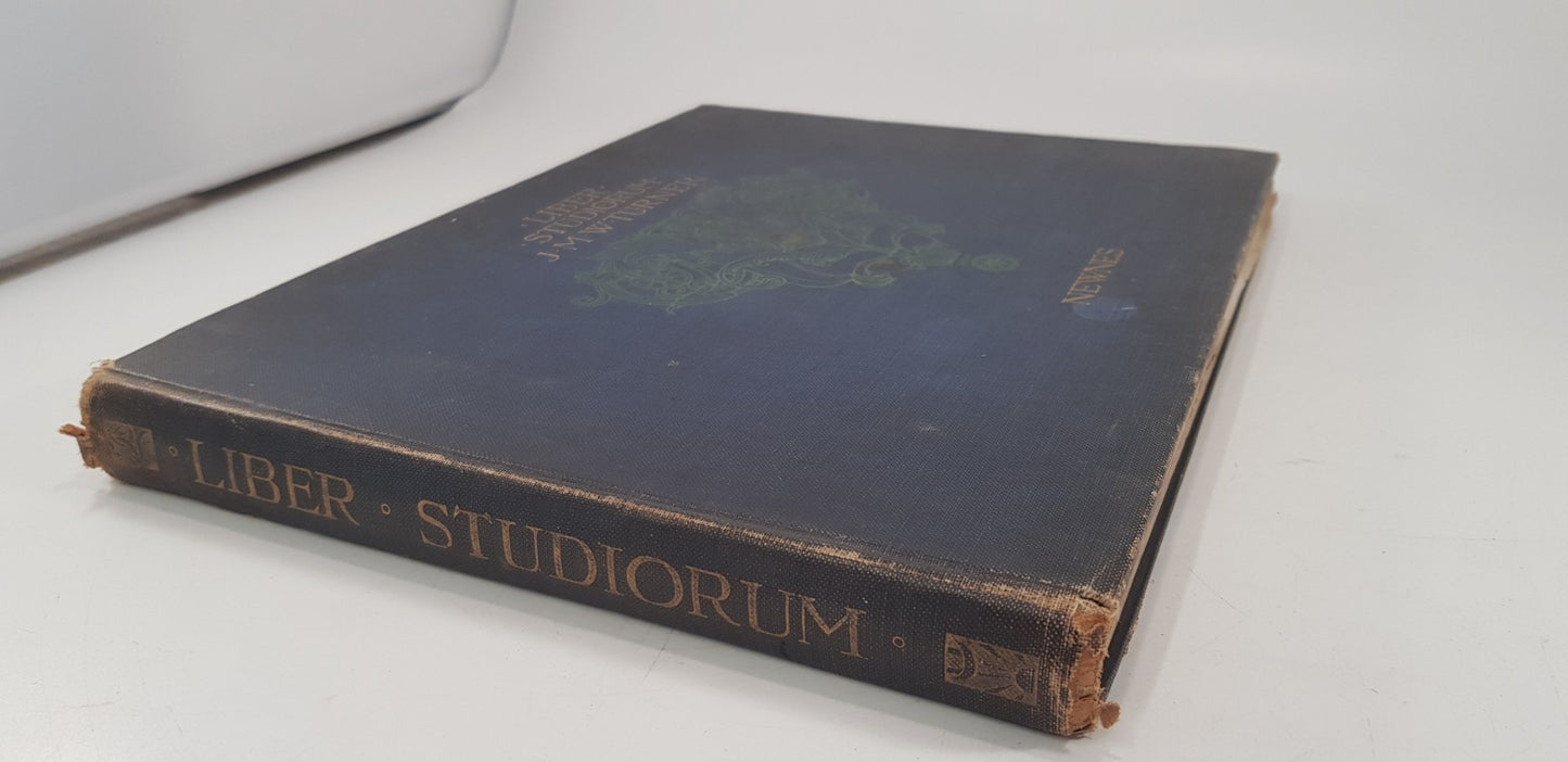 Liber Studiorum J M W Turner By Newnes Publishers Hardback 1900s VGC