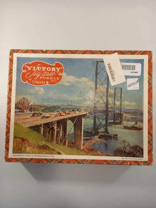 forth road bridge jigsaw victory plywood puzzle