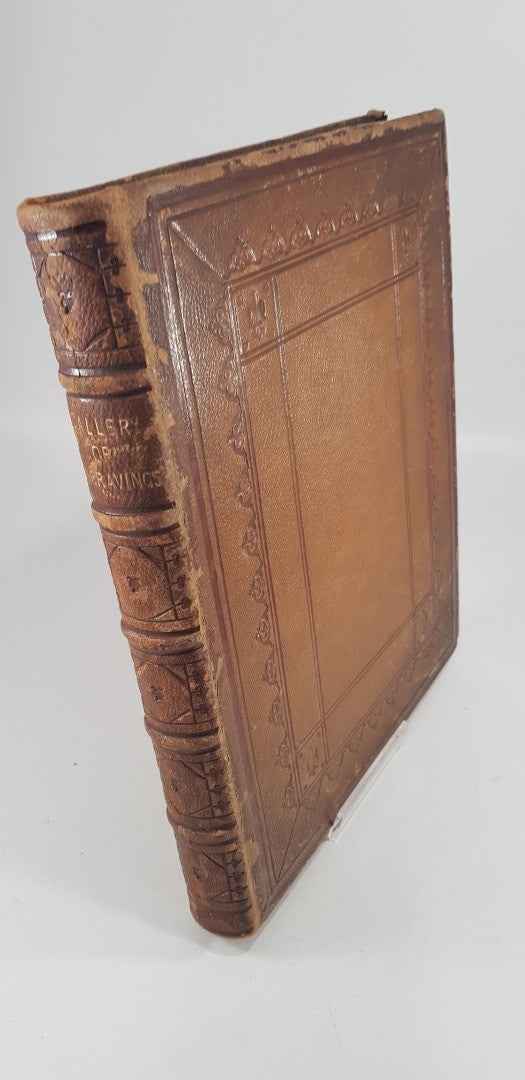 The Peoples Gallery of Engravings 1844 Leather Bound VGC