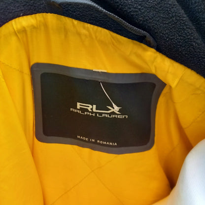 Ralph Lauren RLX Yellow Puffer Coat Ultra Lightweight Size L Excellent