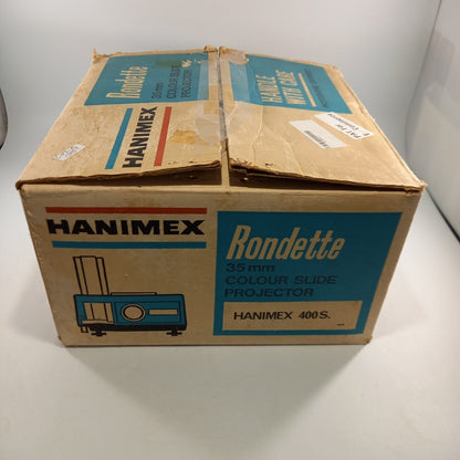 Hanimex Rondette 400S 35mm Colour Slide Projector Boxed Tested & Working