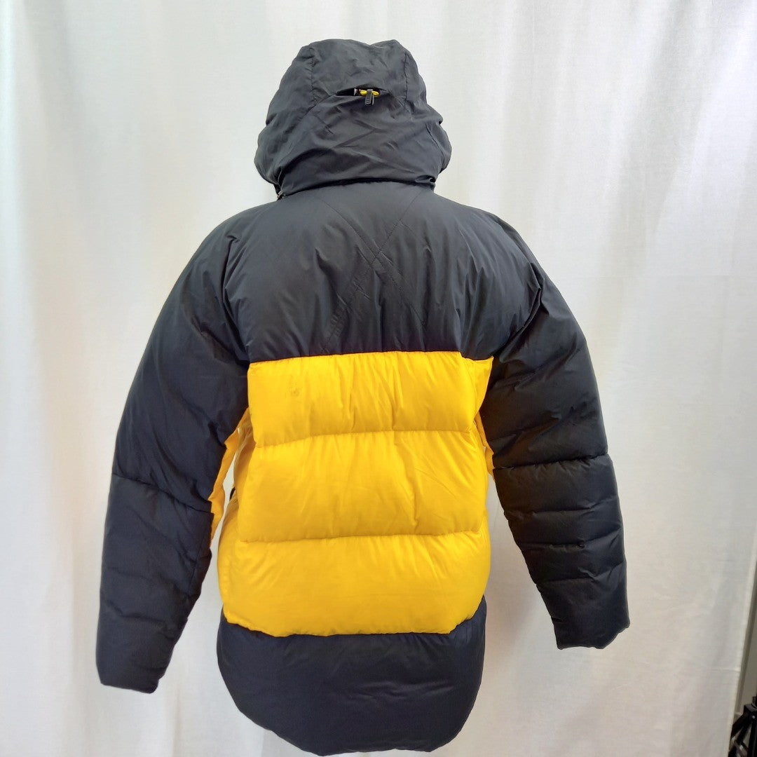 Ralph Lauren RLX Yellow Puffer Coat Ultra Lightweight Size L Excellent