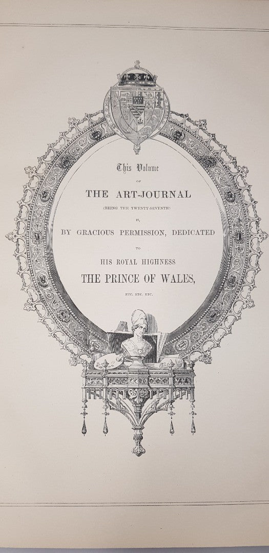 The Art Journal Jan1865 Volume IV Hardback VGC Vintage