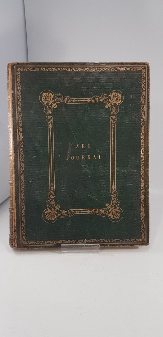 Art Journal 1850 Volume II Hardback Leather Bound VGC Vintage