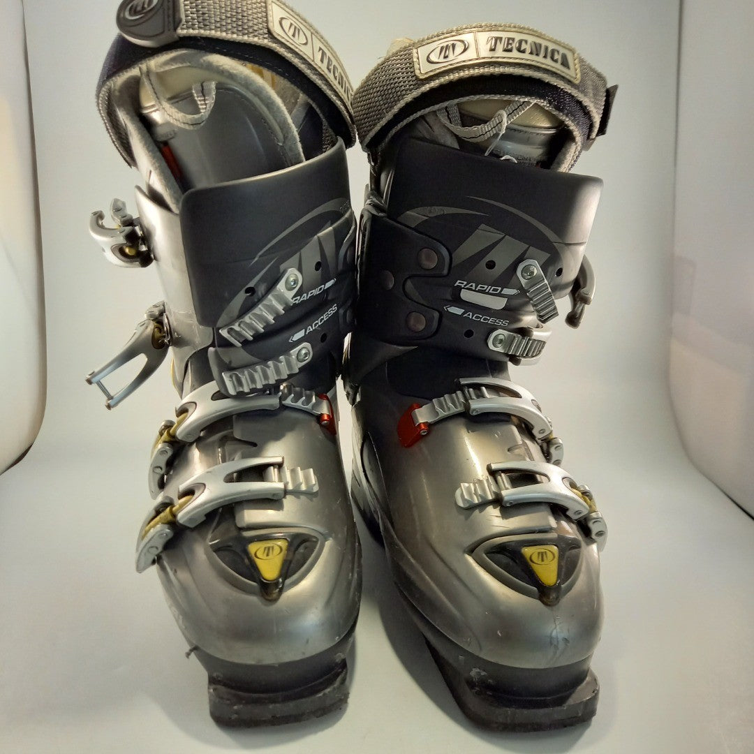 Tecnica X8 Ultra Fit Ski Boots Silver 341 mm Good