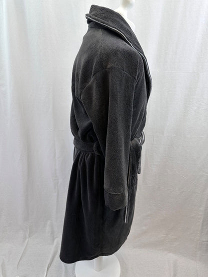 Guinness Charcoal Fleece Bath Robe Size XS Excellent Condition