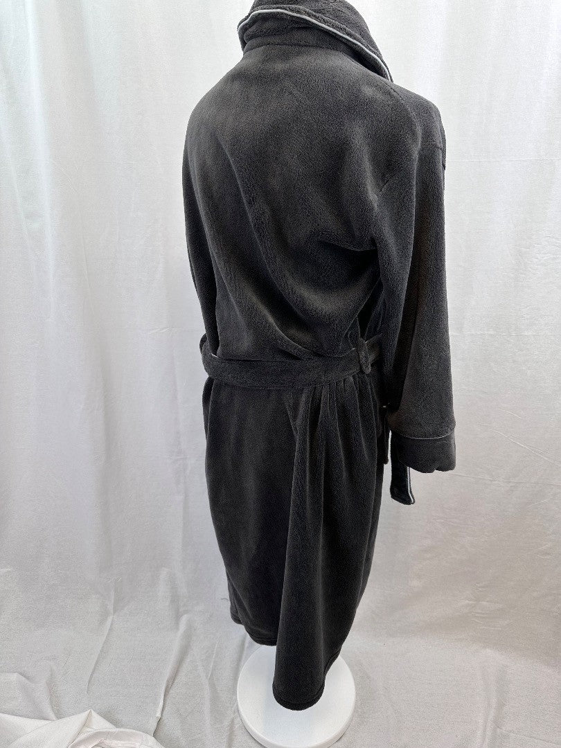 Guinness Charcoal Fleece Bath Robe Size XS Excellent Condition