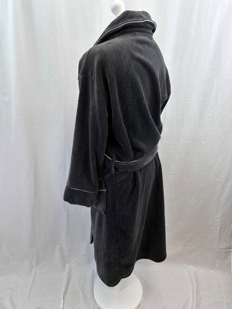 Guinness Charcoal Fleece Bath Robe Size XS Excellent Condition