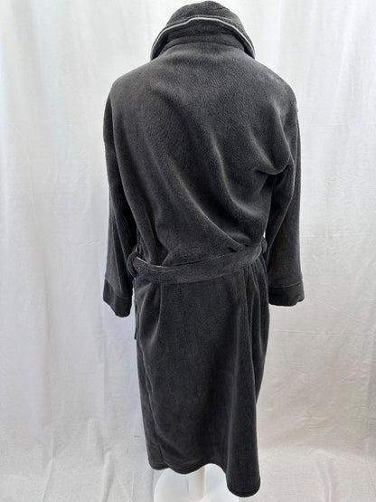 Guinness Charcoal Fleece Bath Robe Size XS Excellent Condition