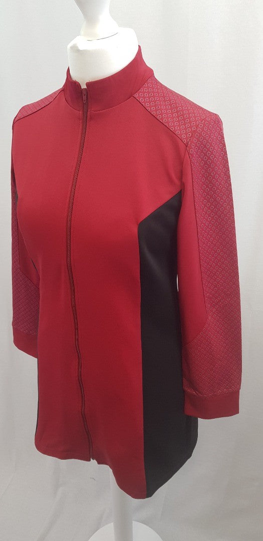 Cosermart Startrek Operations/Engineering Red Dress Costume  Size M Ex Con