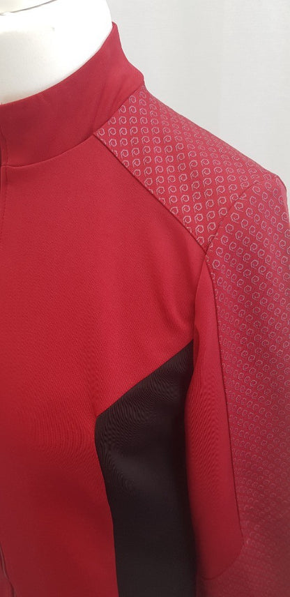 Cosermart Startrek Operations/Engineering Red Dress Costume  Size M Ex Con