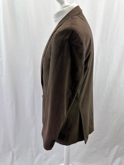 Daniel Graham Brown Jacket Mens Size L 42 Excellent