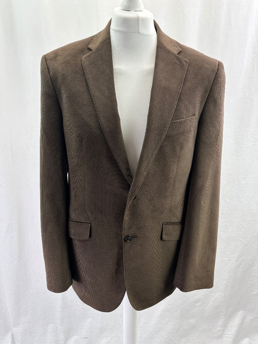 Daniel Graham Brown Jacket Mens Size L 42 Excellent