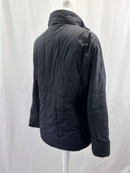 Rohan Black Puffer Style Coat Pack Ice Jacket Size L VGC with defect