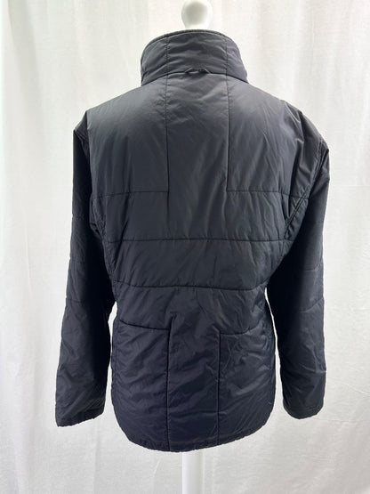 Rohan Black Puffer Style Coat Pack Ice Jacket Size L VGC with defect