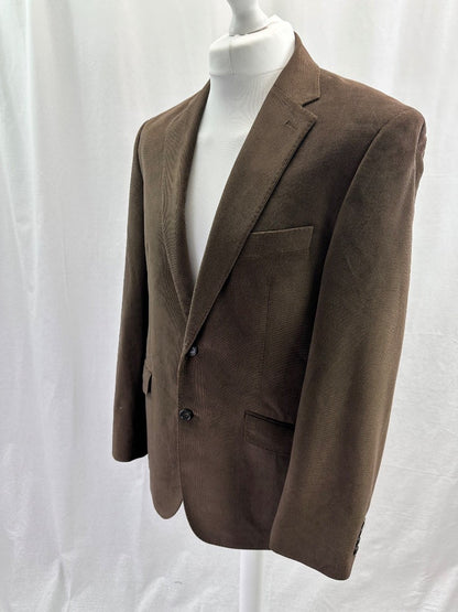 Daniel Graham Brown Jacket Mens Size L 42 Excellent