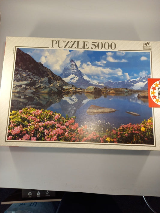 5000 piece Educa jigsaw puzzle the matterhorn switzerland