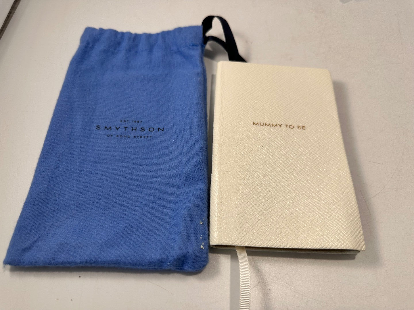 Smythson Mummy To Be Notebook In Original Bag