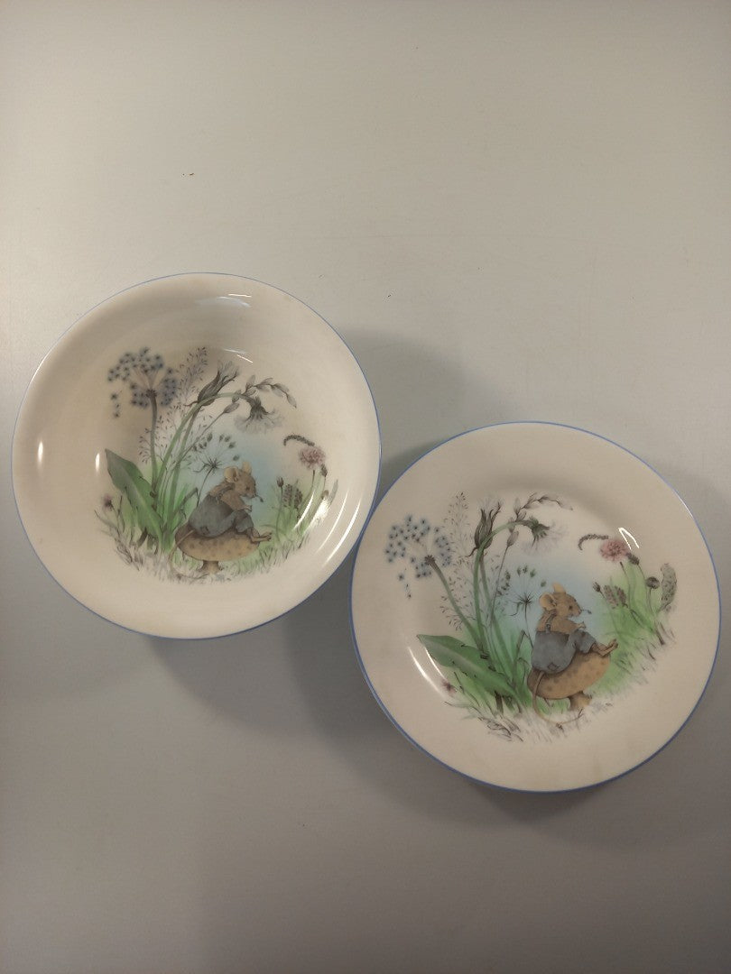 mr mouse childs bowl and plate elizabethan dining set nursery